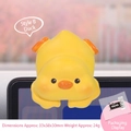 Miniature yellow duck screen monitor ornament for car and office desk decoration - 33x38x30MM / Type B Duck
