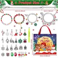 Kit bracelet calendrier de l'Avent de Noël DIY avec breloques et mesures détaillées - M-19 Style