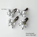 Silver artificial berry stems for Christmas decor, pack of 4 bundles with 2cm diameter balls - 2CM Ball Bunches / Silver