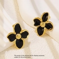 Black (Gold Frame)