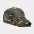 Outdoor camouflage baseball cap with multi-terrain pattern for hiking and golf sports - Adjustable / Multicam Camouflage (3#色)
