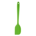 Spatola in silicone verde lime in un unico pezzo con foro per appendere per pasticceria - 75g Verde