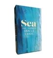 Sea Soul Journeys Oracle Cards in a blue watercolor themed rectangular box - G52 Sea Soul Journey Oracle Cards