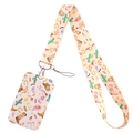 Cordino da collo stile western con porta badge abbinato con stivali e cactus - Cowboy occidentale beige (Set)