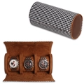 3 Slots Houndstooth Horloge Tas