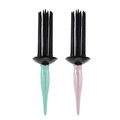 Hair styling vent brush for voluminous waves in mint green and pastel pink colors - Light Pink Gen 2 + Green Gen 2 (2-Piece Set)