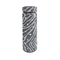 500ml Smart-Thermosbecher mit schwarz-weißem Zebramuster und Strass-Stein-Besatz - Zebrastreifen