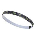 Elastic camouflage sports headband for yoga with non-slip silicone and breathable fabric - Camo Green
