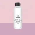 165ml powder puff cleaner in clear cylindrical bottle with black cap for makeup tools - Cleansing Agent [165ml] Large Bottle