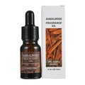 Sandalwood fragrance oil 10ml bottle with black dropper and white gift packaging box - RH-25 Sandalwood / 10ml