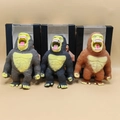 Gorilla mit offenem Mund (250g) Farbkasten / Dunkelgrau/Schwarz/Braun