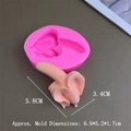 3D banana shape silicone mousse cake mold for creative baking decoration and jelly pudding - Peeled Banana