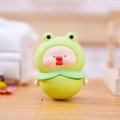 Green frog fragrance collectible figure creative desktop ornament toy mini figure - 1199-6 Bobo Frog