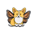 Estilo Corgi con Alas de Mariposa (QHXZ106)