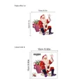 Adesivo per interruttore Babbo Natale ad acquerello, variante 15cm x 15cm - ZA198/Babbo Natale seduto