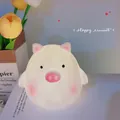Cute pig-shaped LED night light with soft warm glow and pink ears for kids - Cute Pig