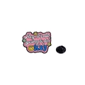 Pin's en émail nuage rose avec citation 'Hey, it's all going to be okay' et fermoir noir - Nuage Rose-It's all going to be okay