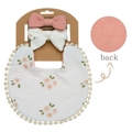 White Floral with Pom-poms (DP127-7)