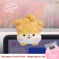 Miniature resin Shiba Inu figurine D-style for car dashboard and monitor decoration - 36x36x27MM / Type D Shiba Inu