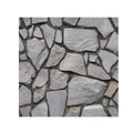 Self-adhesive 3D wallpaper with 3D grey irregular stone texture and natural stone finish - 518-Dark Grey Irregular Stone