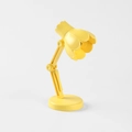 Mini lampe de bureau LED jaune en forme de fleur avec base magnétique et lumière chaude - 09B-Jaune