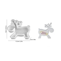 Christmas elk silicone mold for DIY crafts with Merry Christmas text and star details - NO.1 Elk Ornament