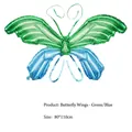 110x80cm Blue Green Gradient