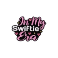 Spilla in smalto con scritta In My Swiftie Era, cuori rosa e stelle dorate lucide - Stile Swiftie Era (QHXZ2167)