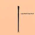 Large angled brush with synthetic bristles and black handle for eyeliner or eyebrow shaping - A101 Large Blade Eyeliner Brush
