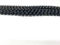 Perles en pierre naturelle vert foncé de forme ronde pour accessoires bijoux DIY - 4mm (Environ 90 Pcs) / Grès Vert