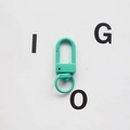 Mint green matte swivel lobster clasp for keychains and DIY handmade accessories - Mint Green