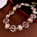 No.2 Gold Purple Necklace