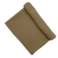 Folded khaki pleated satin chiffon scarf with a soft texture on white background - 180*70cm / Camel (4#)
