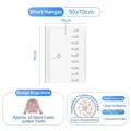 Short hanging vacuum storage bag for 10 jackets with effortless air valve 90x70cm - 90*70cm (Hanging Valve)
