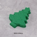 Moule en silicone vert sapin de Noël pour pâtisserie et savon, taille 30x21.5x4cm - YH672-Vert Grand Sapin de Noël