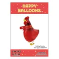 Walking rooster foil balloon animal shaped for kids birthday party decoration 50x56cm - Walking Rooster