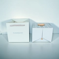 Everlasting Love mint green double-door jewelry gift box and matching carrier bag - Light Blue