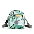 Sac bandouliere nylon decontracte pour femme, petit sac telephone voyage multi-poches. - Jungle Urbaine