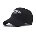 Casquette de baseball noire classique brodée Brooklyn 1947 style vintage collège - M(56-58cm) / Noir