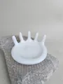 Einzigartige weiße Schmuckschale in Handform und kreativer Ring-Organizer-Ständer - Weiße Handform