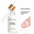 Detail view of 20ml nail cuticle oil softener with dropper for professional nail care repair - 20ml Aloe Repairing Cuticle Softener