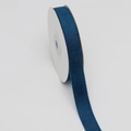 Ruban de velours bleu foncé double face sur bobine blanche pour loisirs créatifs - 1,5cm de Large * 5 Yards de Long / Bleu Azur