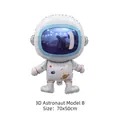 3D astronaut foil balloon for space themed boy birthday party decoration 70x50cm - 3D Astronaut Model B