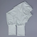 Ice silk sun protection sleeves for women in light grey with non-slip cuff and thumb holes - M / Light Green