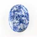 Oval blue spot stone massage palm stone for spa therapy and energy healing - Blue Spot Jasper-45*35*15mm