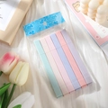 6-piece Morandi color highlighter set in transparent packaging with floral header - Bagged-Salt Series (6Pcs)
