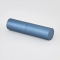 Matte blue refillable perfume spray bottle with twist opening mechanism on white background - 8ml / Matte Blue