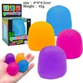 Regenbogen Süßigkeiten Squishy 4x4x4.5cm und 45g langsam rückfederndes Spielzeug - Kleine Süßigkeit