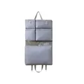 6-grid grey hanging travel organizer in waterproof oxford fabric 74x45cm - 6-in-1 (6 Grids) / Gray