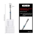 PG-45 medium grit diamond nail drill bit with inverted cone shape for cuticle cleaning - PG-45 Medium-Inverted Cone